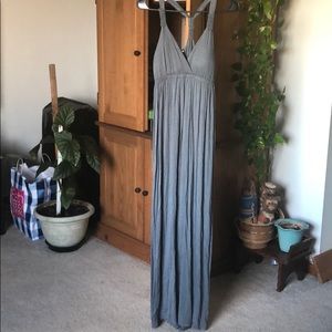 Racer back maxi dress